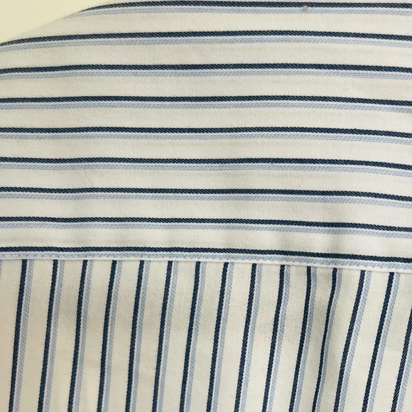 Michael Kors cotton button up stripe shirt - Picture 3 of 11